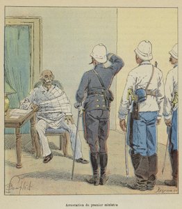 Arrest of the prime minister by after Louis Charles Bombled