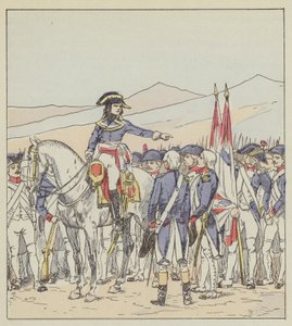 Bonaparte reprimands the 85th and 39th of the Vaubois division on the plateau of Rivoli