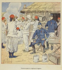 Cantonment of the Algerian Regiment