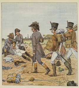 Military Surgeons and Nurses by after Louis Charles Bombled