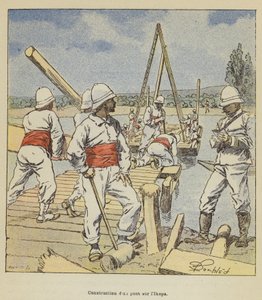 Construction of a Bridge over the Ikopa