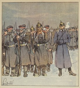 Deprivation of Certain Prussian Troops by after Louis Charles Bombled