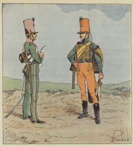 Scout and Horse Hunter, Young Guard 1813-1815