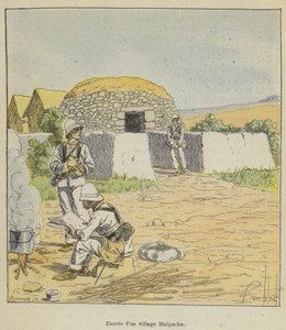 Entrance to a Malagasy Village