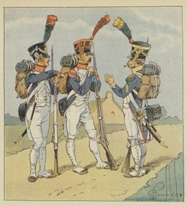 Line Infantry, Fusilier, Grenadier, Voltigeur