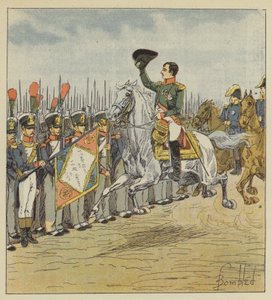 I was in Lyon, I was reviewing troops