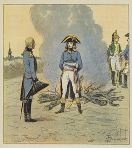 The young general, seeing the engineer officer, gave him a commission related to the trade by after Louis Charles Bombled