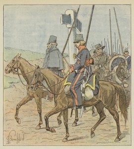 Regular Cossacks of the Don by after Louis Charles Bombled
