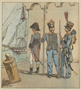 The same men were therefore both sailors and soldiers by after Louis Charles Bombled