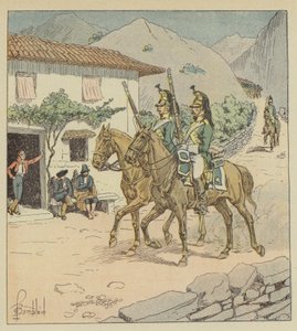 My troops were already in Spain by after Louis Charles Bombled