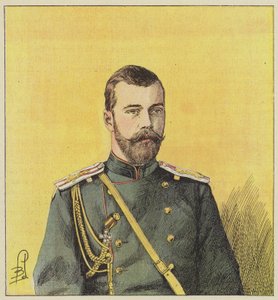 Emperor Nicholas II of Russia by after Louis Charles Bombled