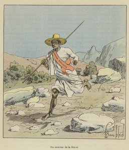 A Courier of the Queen by after Louis Charles Bombled