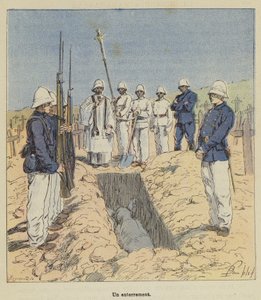 A Burial by after Louis Charles Bombled