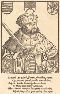 John Frederic the Magnanimous, in Electoral Robes (right)