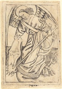 Saint Michael by after Master E.S.