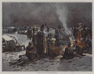 A Bivouac in a Quagmire by after Maurice Henri Orange