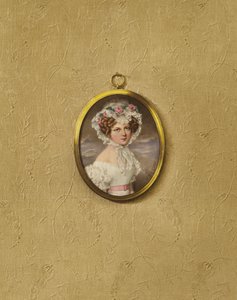 Portrait of a young Viennese woman by after Moritz Michael Daffinger