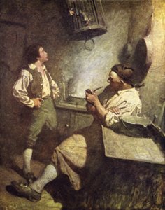 Illustration for Treasure Island by after Newell Convers Wyeth