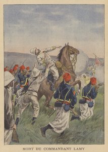 Death of Major Lamy at the Battle of Kousseri