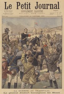 The Boer General Joubert Addressing His Troops by after Oswaldo Tofani