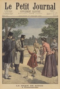 The Shah of Persia in France