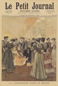 Woman Being Vaccinated Against Smallpox