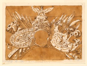 Military Trophy after Polidoro da Caravaggio by after Polidoro da Caravaggio