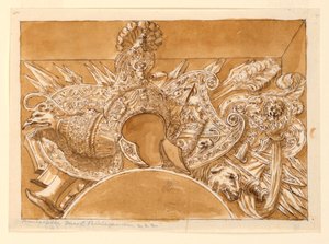Military Trophy After Polidoro da Caravaggio by after Polidoro da Caravaggio