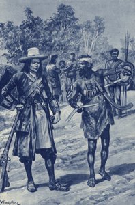 Captain William Dampier, Exploring the Western Coast of Australia, Sees a Boomerang for the First Time