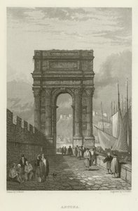 Ancona by Samuel (after) Prout