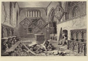 Arundel Church, Sussex by Samuel (after) Prout