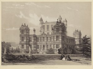Wollaton Hall, Nottinghamshire by after Thomas Allom