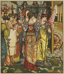 Appearance of the Fairy Crab by after Walter Crane