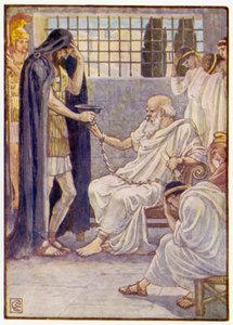 He drank the contents as though it were a draught of wine