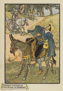 The Rich Winning of the Helmet of Mambrino by after Walter Crane
