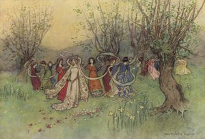 The Book of the Duchess by after Warwick Goble