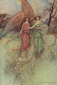 Geoffrey Chaucer, The Legend of Good Women by after Warwick Goble