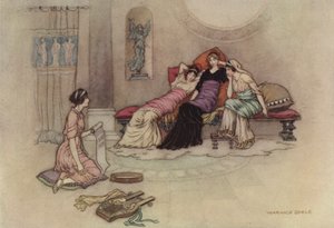 Geoffrey Chaucer, Troilus and Criseyde by after Warwick Goble