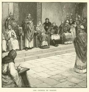 The Council of Whitby by after William Henry Margetson