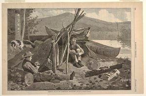 Camping Out in the Adirondack Mountains