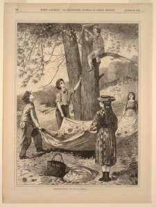 Chestnutting by Winslow Homer