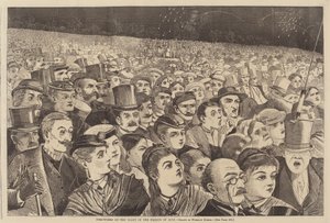 Fireworks on the Night of the Fourth of July by Winslow Homer