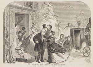 Thanksgiving Day – Arrival at the Old Home