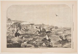 The Bath at Newport by Winslow Homer