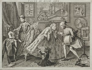 Taste in High Life by after a design by William Hogarth