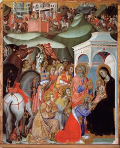 Adoration of the Magi by also Manfredi de Battilori Bartolo di Fredi