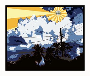 Urban Tropical Sky by andrea de ranieri