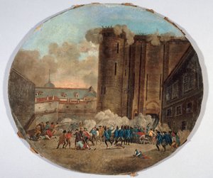 Storming of the Bastille, July 14, 1789 (P707-1) by anonymous 