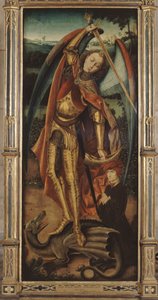 Saint Michael Slaying the Dragon by anonymous 