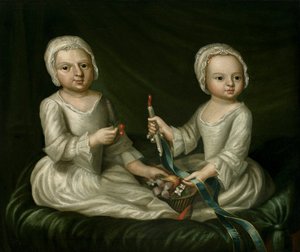 Joanna and Elizabeth Perkins by anonymous 